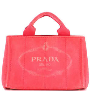 Prada Canapa Tote Canvas Mini #198783P76B